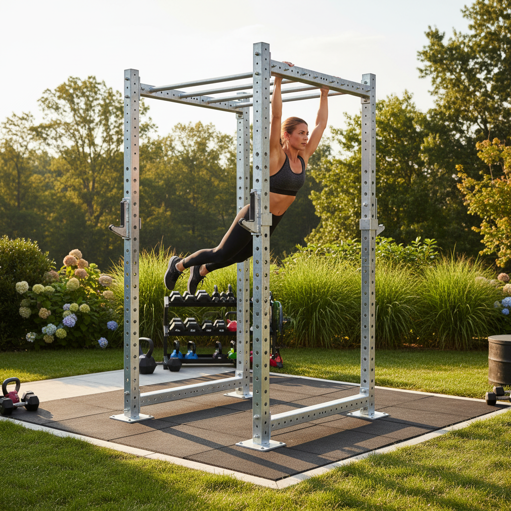 Premium Heavy Duty Outdoor Monkey Bar Rig with Galvanised Steel and Multiple Depth Options for Superior Durability and Performance
