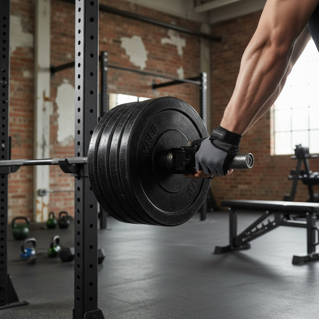 Heavy Duty Barbell Collars with Quick-Lock Mechanism for Olympic Bars - Secure and Easy Weight Adjustments