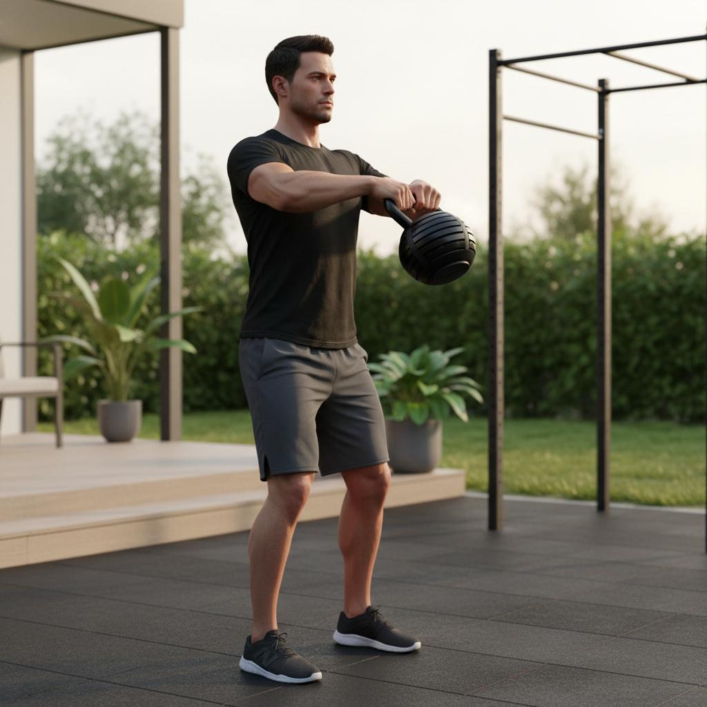 Premium Adjustable Kettlebell 18kg with Ergonomic Handle and Quick-Adjust Weight Settings for Versatile Workouts