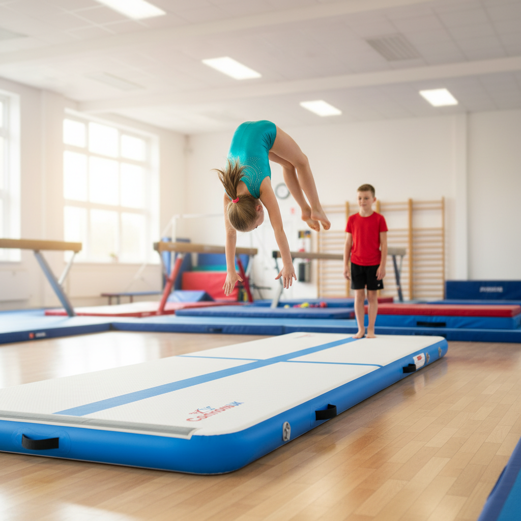Professional Air Track Pro Air Floor 4m x 1m x 10cm - Durable, Versatile, and Safe for Training