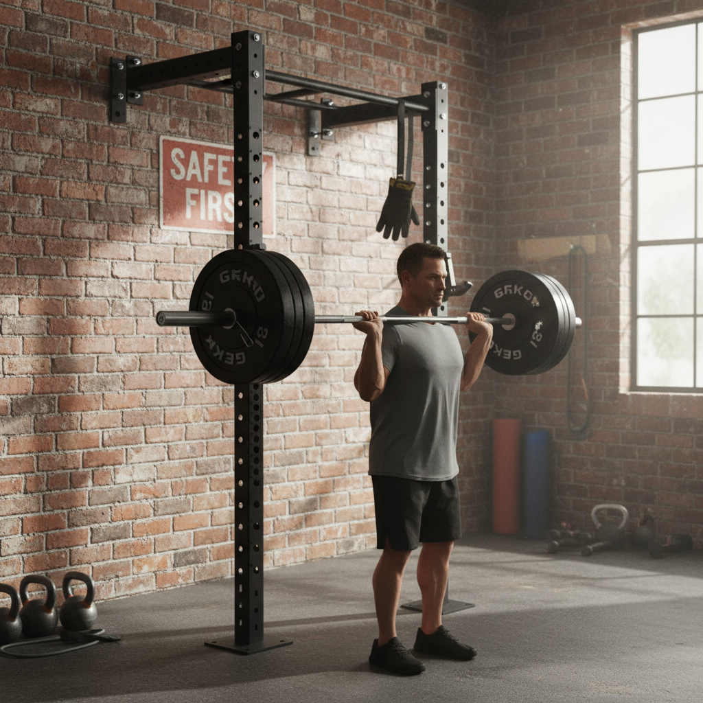 Premium Heavy Duty Garage Wall Rack with Adjustable Depths for Space Optimization and Reliable Weight Support