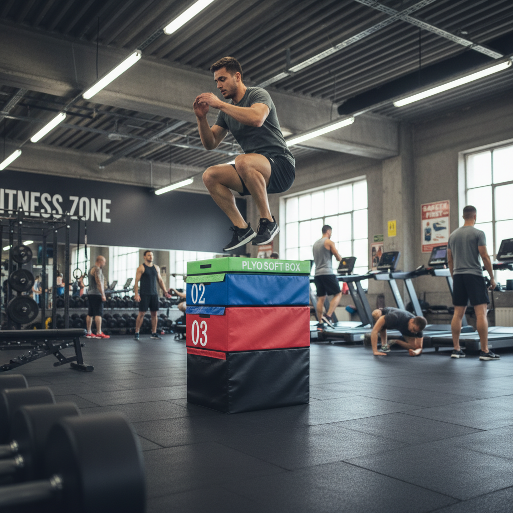 Professional Plyometric Soft Box - Durable, Lightweight, Non-Slip for Jump Training and Functional Workouts