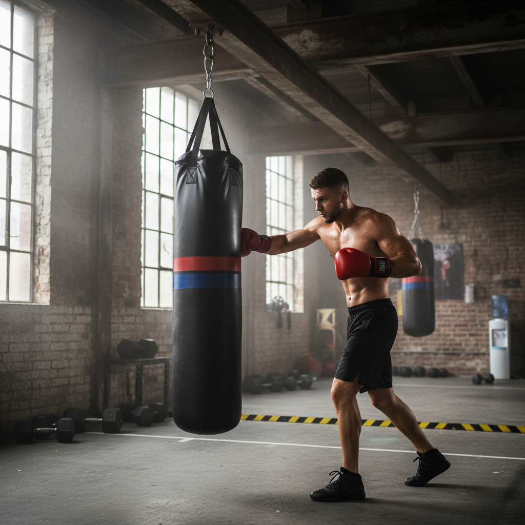 Premium Durable Punch Bag - 4FT, 5FT, 6FT Sizes with Heavy-Duty PU Outer and Pre-Filled Fabric for Enhanced Training