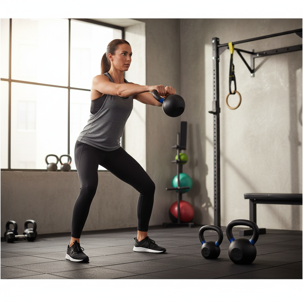 Premium Heavy Duty Cast Iron Kettlebells Set - Durable and Versatile for Full Body Workouts with Multiple Weight Options