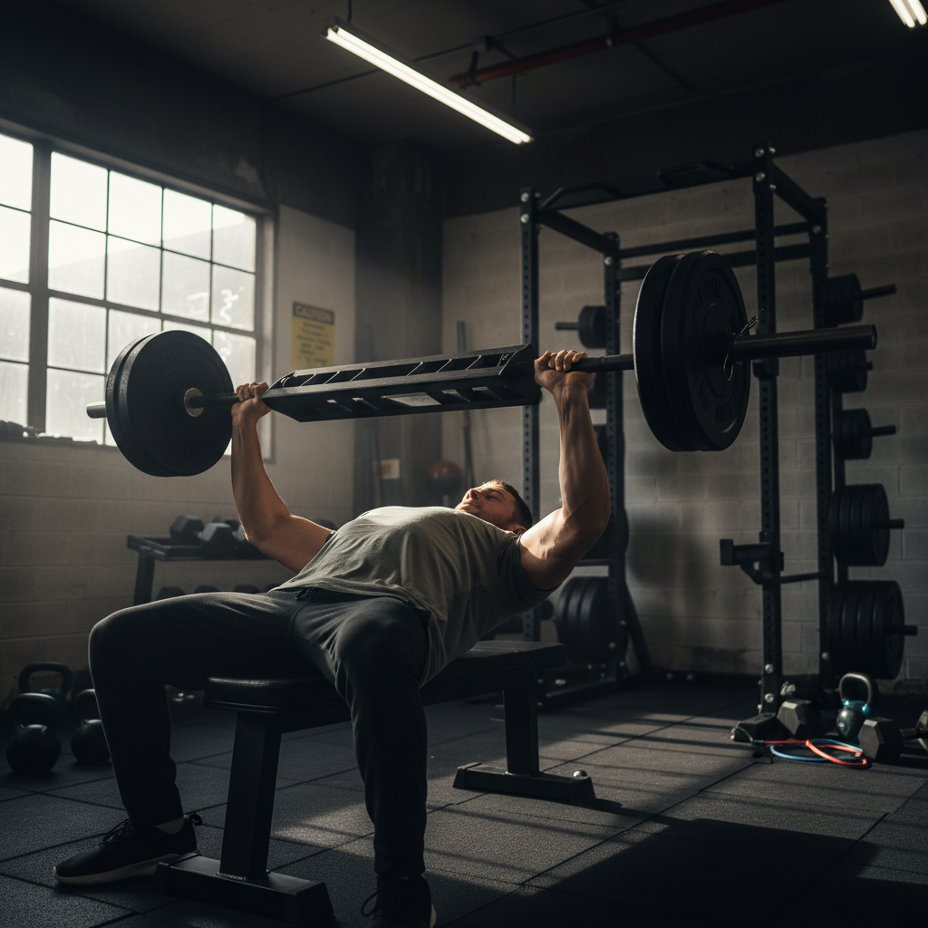 Professional Multi-Grip Swiss Style Barbell - 15kg, 208cm Length with Non-Slip Coating for Versatile Muscle Training