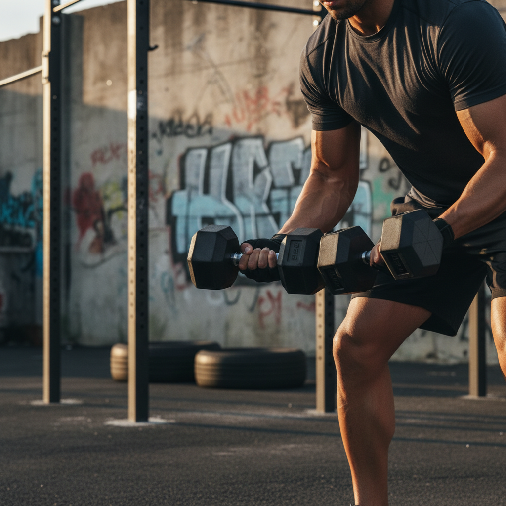 Premium Hex Dumbbells with Durable Rubber Construction, Solid Cast Core, and Knurled Grip Handles Available from 2.5kg to 50kg
