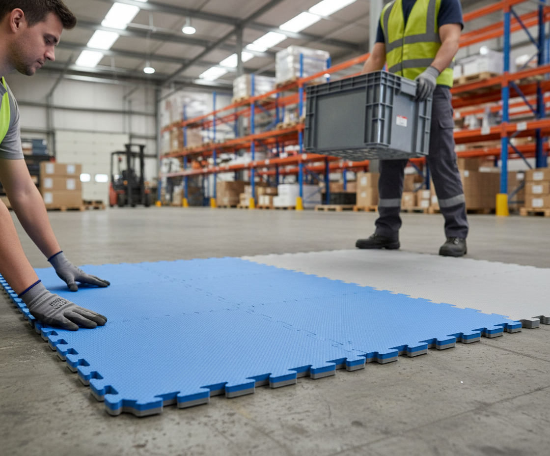 Premium 20mm High Grip Jigsaw Mats 1m x 1m - Ideal for Martial Arts, Durable Closed Cell EVA, Anti-Bacterial and Customizable