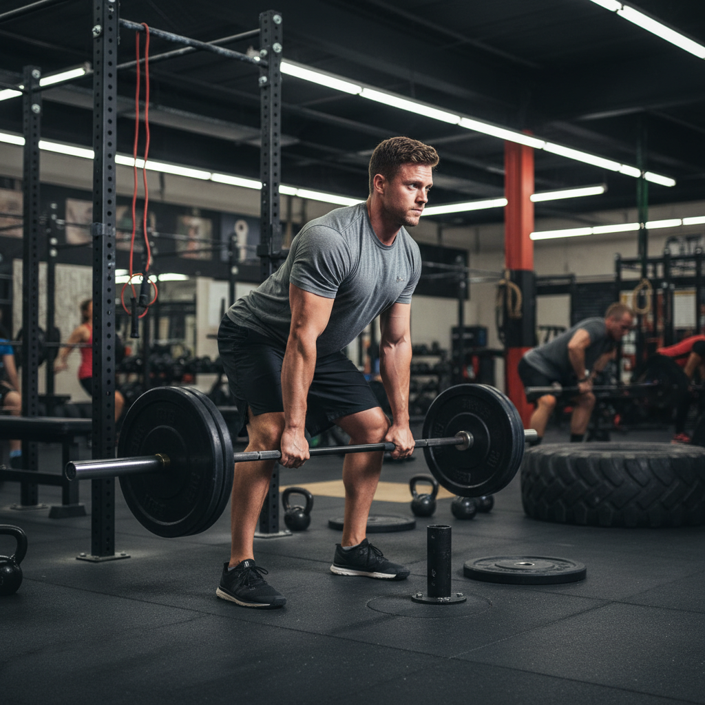 Professional Heavy Duty Straight Grip Landmine Handle for Upper Body Strength Training and Core Stability