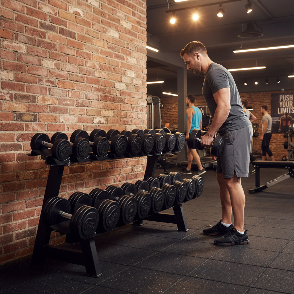 Premium Heavy Duty Two Tier Dumbbell Rack for 320kg Storage - Durable and Robust Design