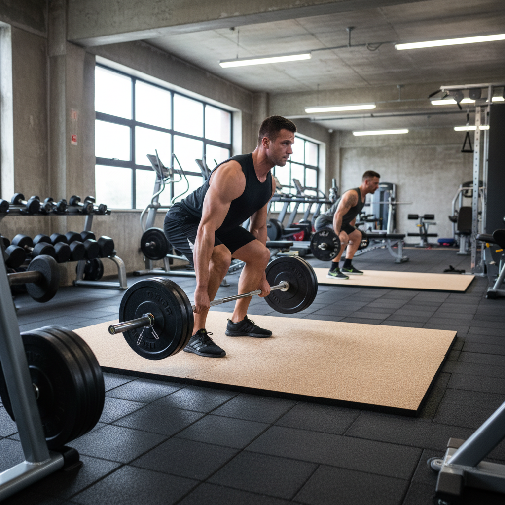 Premium Heavy Duty Gym Flooring Mats 20mm - Odour-Free Rubber with Impact Absorption and Superior Acoustic Isolation