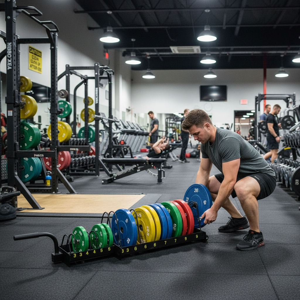 Premium Heavy Duty Bumper Plate Rack Trolley - 106.5cm Long, Holds 400kg, Weighs 13.5kg