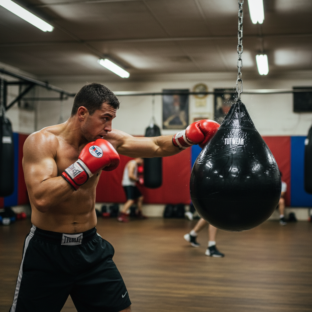 Premium Heavy Duty Water Punch Bag - 38cm Diameter with Accessories for Easy Use and Filling