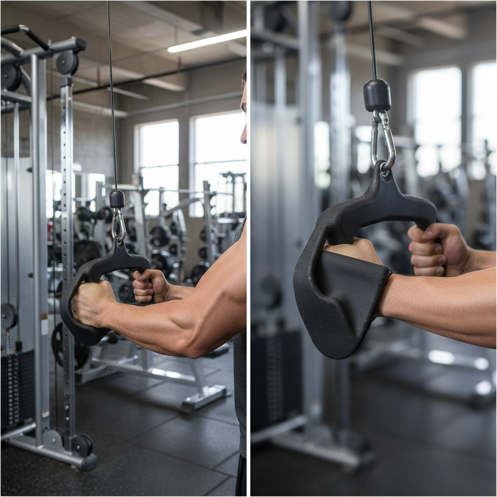 Premium Cable Attachments for Versatile Workout Options and Enhanced Performance