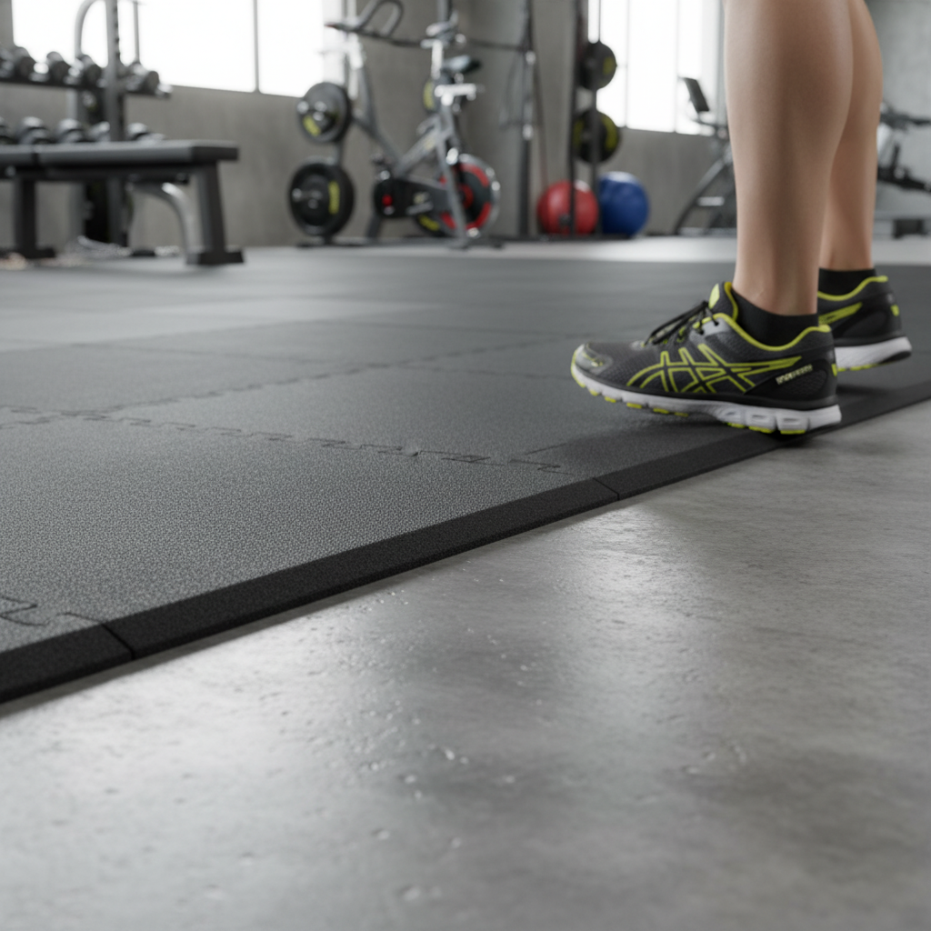 Premium Heavy Duty Edging Ramps for Sprung Pro Mat Range - 100% Recycled Rubber, Odour Free, Multiple Sizes Available