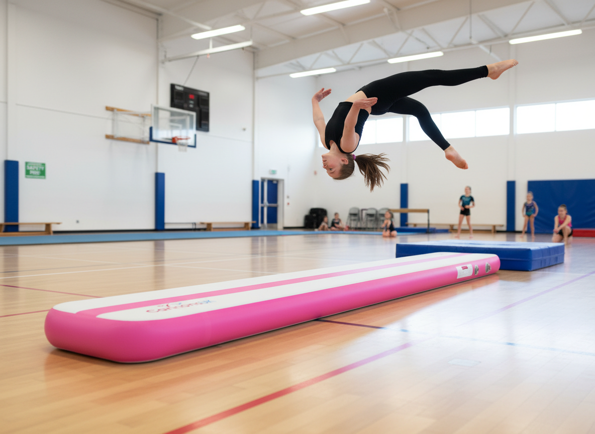 Premium 5 Metre Air Beam - Safe Balance Training for Home, Gym and Schools - High-Quality Professional Grade for Industrial and Commercial Applicat...
