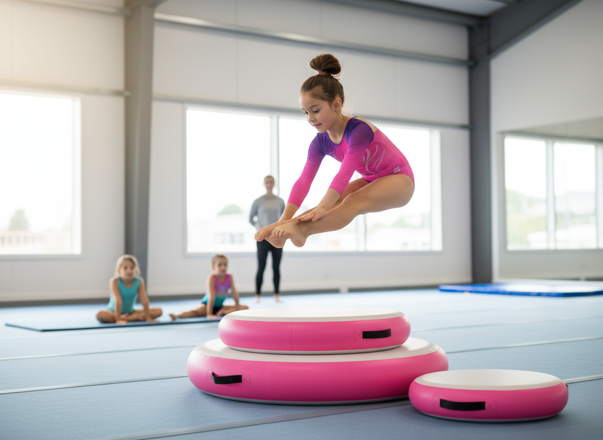 Premium Air Track Pro Air Spot - Lightweight, Multiple Sizes and Colors for Gym, Garden, and Water Use