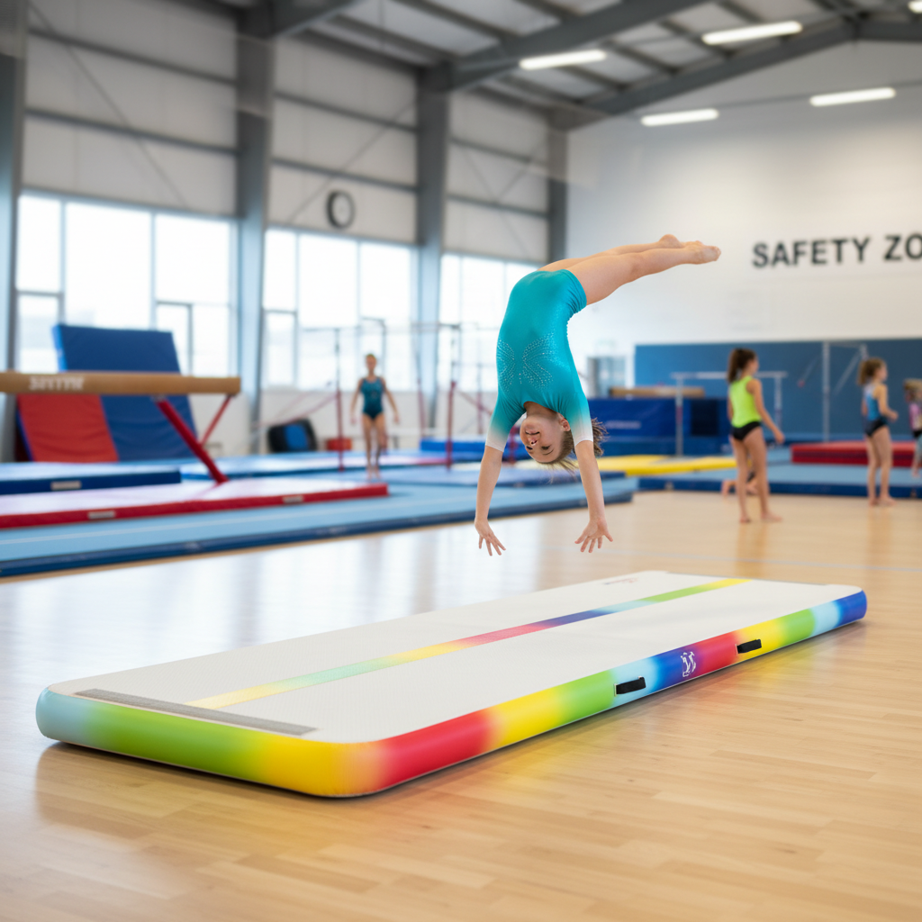 Premium 3m x 1m x 10cm Air Track - High-Performance Air Floor for Safe Gymnastics and Training