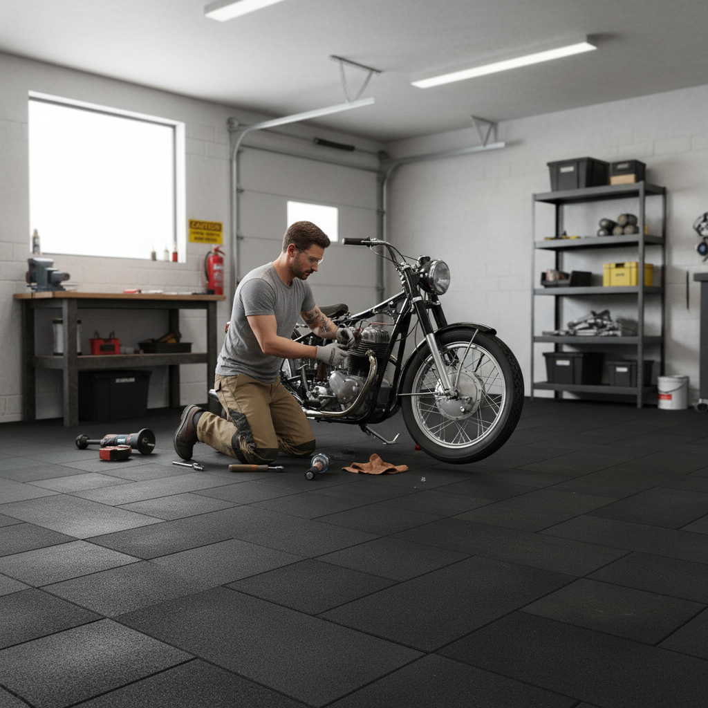 Premium Heavy Duty Gym Rubber Flooring Mats 27m2 Package with 108 Tiles in Multiple Thickness Options