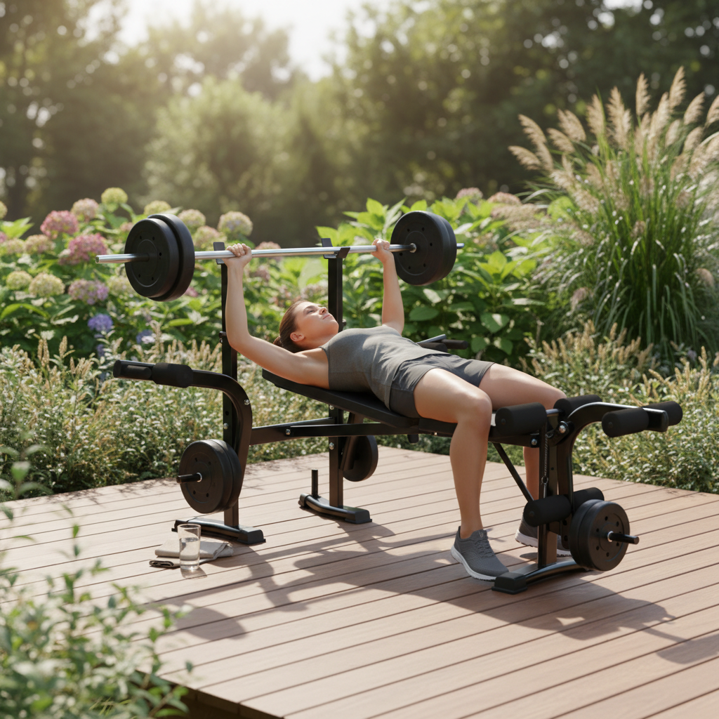 Premium Multifunctional Bench with Adjustable Settings for Full-Body Home Workouts – 300kg Capacity, Heavy Duty Steel Construction