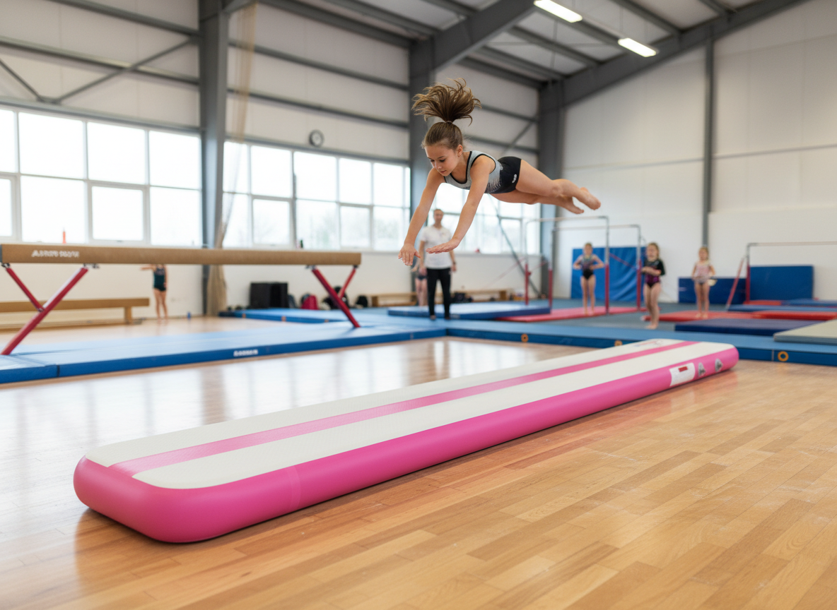 Premium 5 Metre Air Beam - Safe Balance Training for Home, Gym and Schools - High-Quality Professional Grade for Industrial and Commercial Applicat...