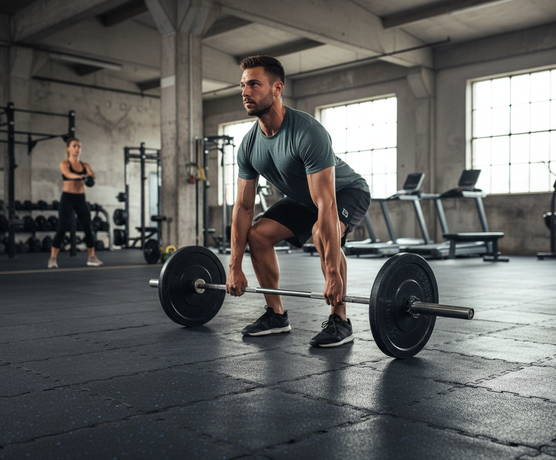 Premium Heavy Duty Rubber Interlocking Gym Mats 1m x 1m x 10mm for Weight Training and Fitness Activities