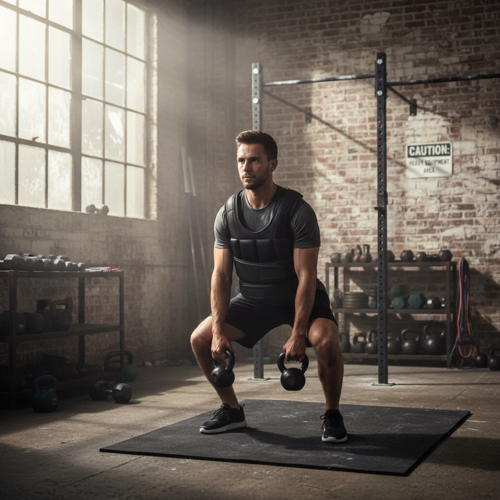 Premium Adjustable Weight Vest 10kg, 15kg, 20kg – Custom Fit for Enhanced Bodyweight Training