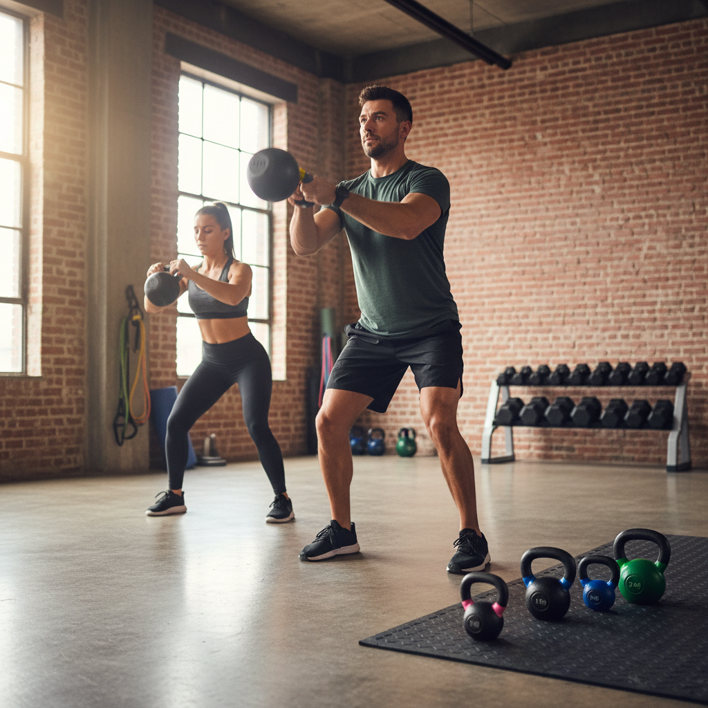 Professional Small Kettlebell Set 4kg to 20kg with Powder-Coated Finish for Full-Body Workouts