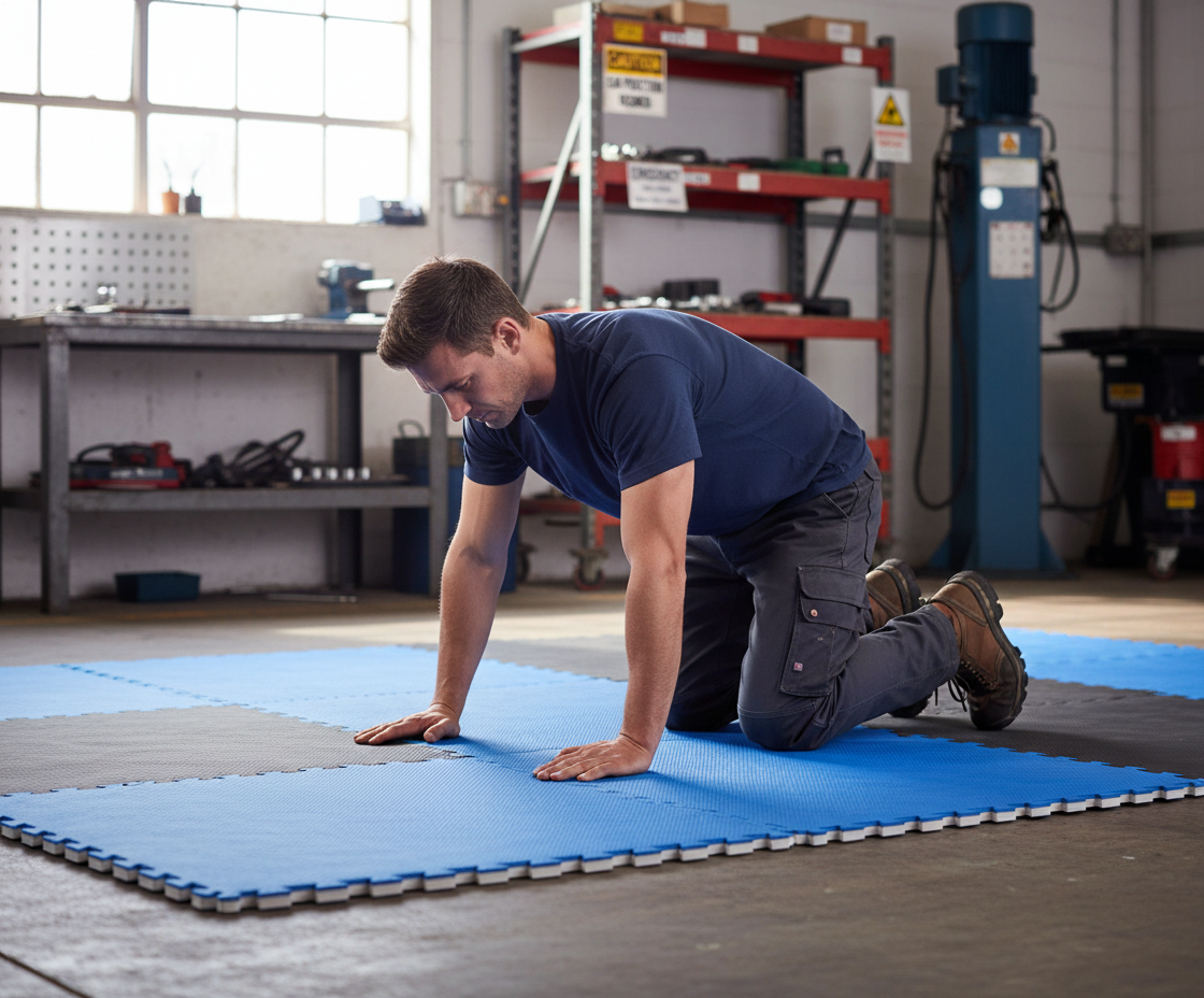 Premium Heavy Duty 20mm Jigsaw Mats - High Grip, Waterproof, and Anti-Bacterial for Martial Arts and Play Areas