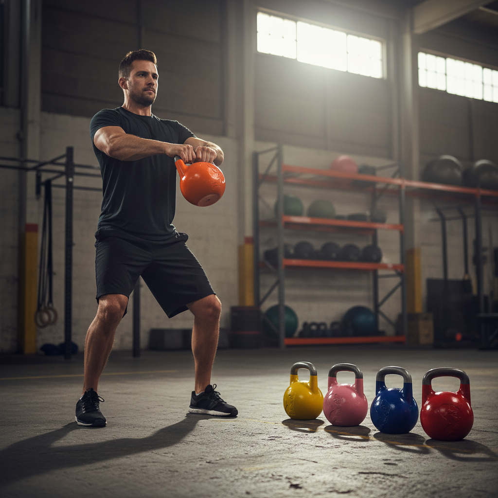 Premium Competition Kettlebell Set with 8 Weights from 4kg to 32kg for High-Performance Training