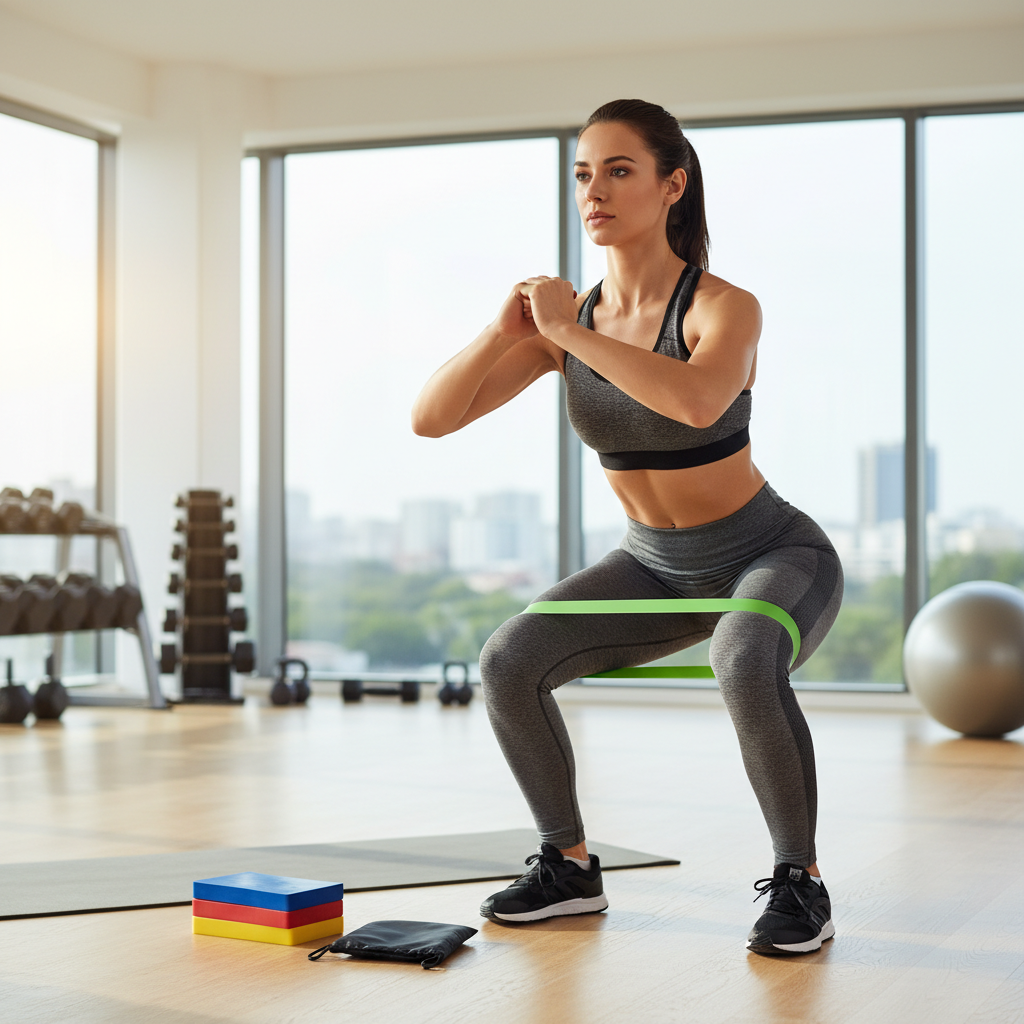 Premium Resistance Band Set for Full-Body Portable Training - Multiple Resistance Levels and Durable Latex Material