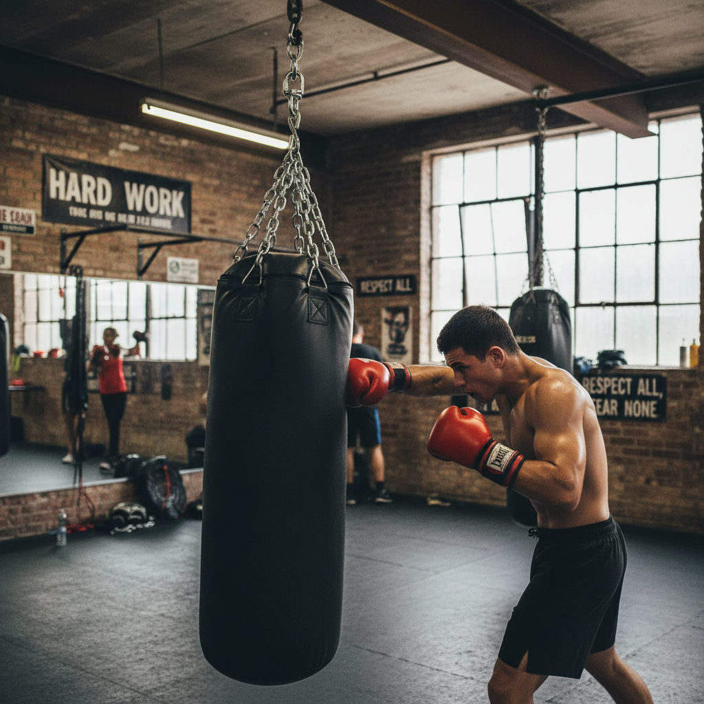 Premium Heavy Duty Punch Bag Chain with 4 Strands for Secure Hanging - High-Quality Professional Grade for Industrial and Commercial Applications