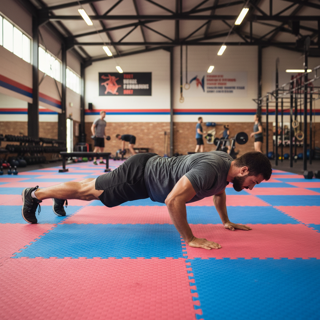 Premium 30mm Thick Heavy Duty Jigsaw Mat 1m x 1m - Odorless, Lightweight and Anti-Bacterial with Edging Strips