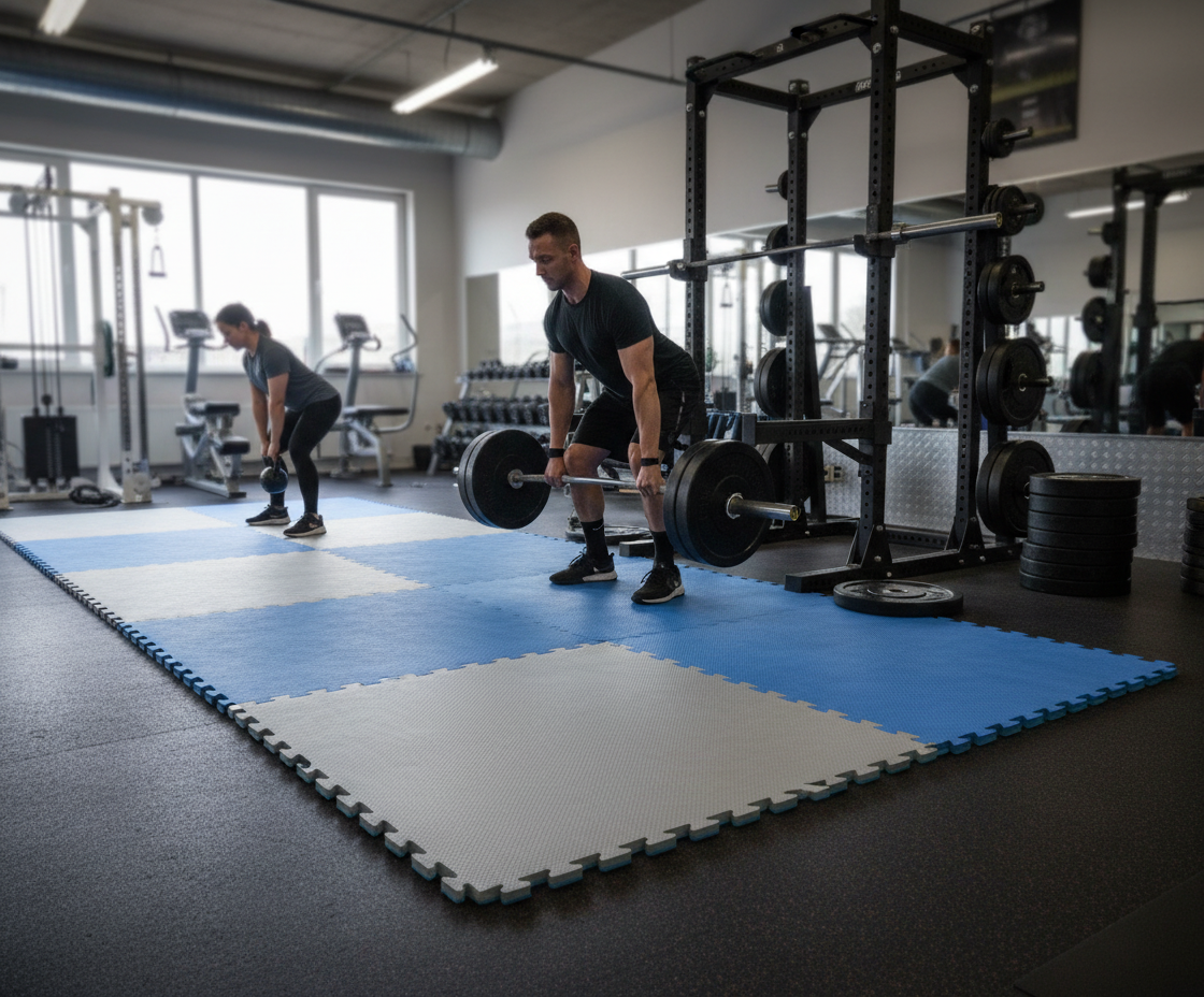 Premium 20mm High Grip Jigsaw Mats 1m x 1m - Ideal for Martial Arts, Durable Closed Cell EVA, Anti-Bacterial and Customizable