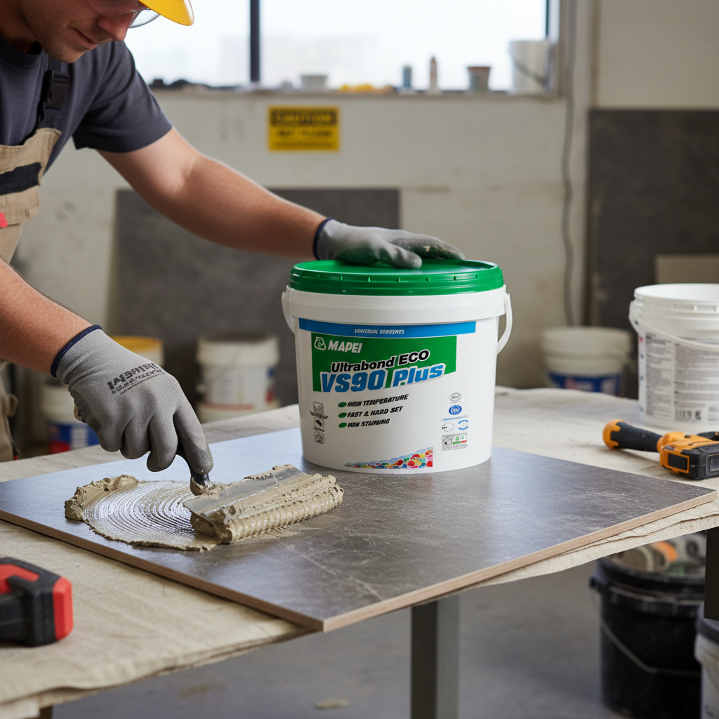 Premium Heavy Duty Adhesive for PVC and Rubber Floorings - Interior Use, Highly Shear Resistant, Fast Setting