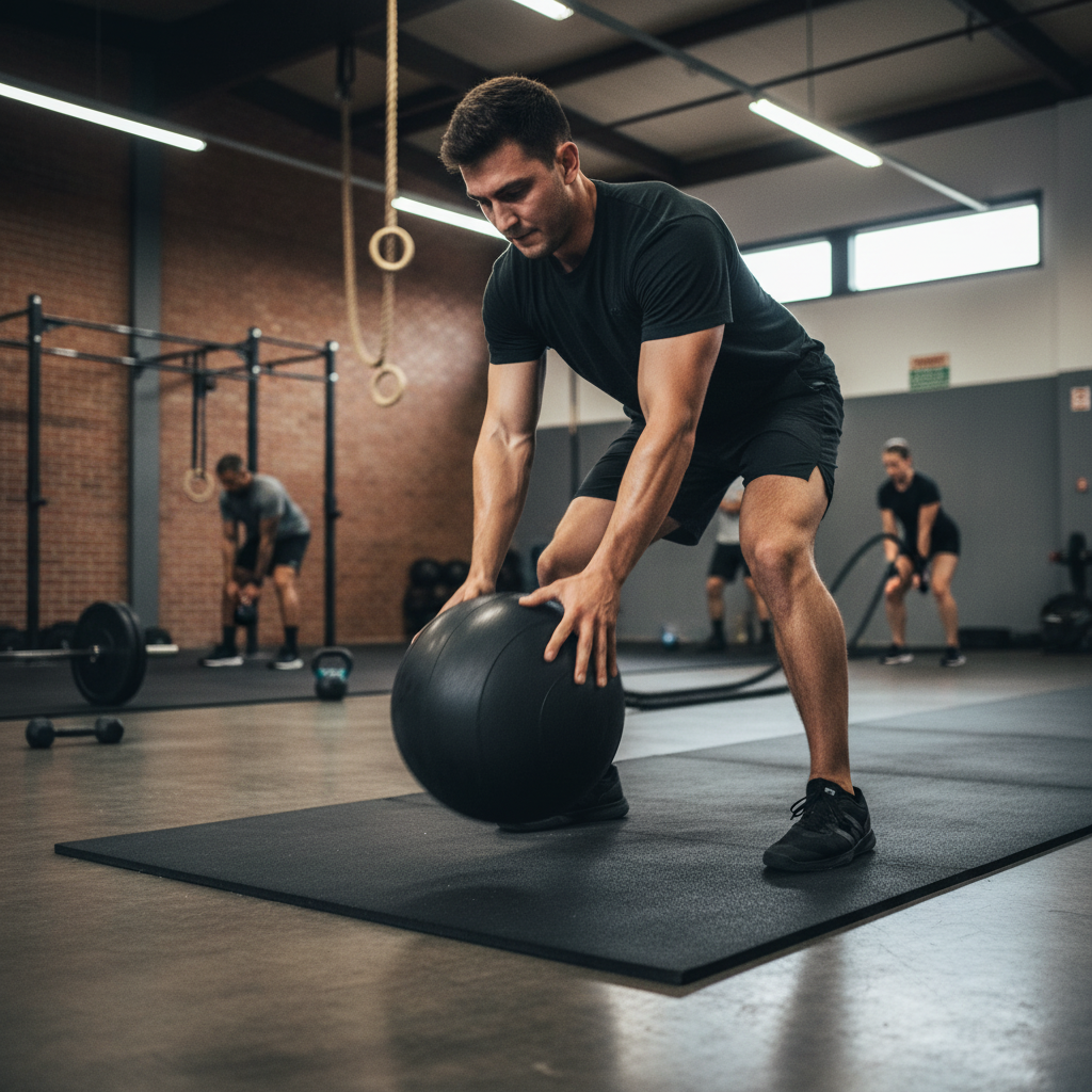 Premium Heavy Duty Slam Balls for Power Training - No Bounce Design, Sand Filled, Available in 3kg to 12kg Sizes