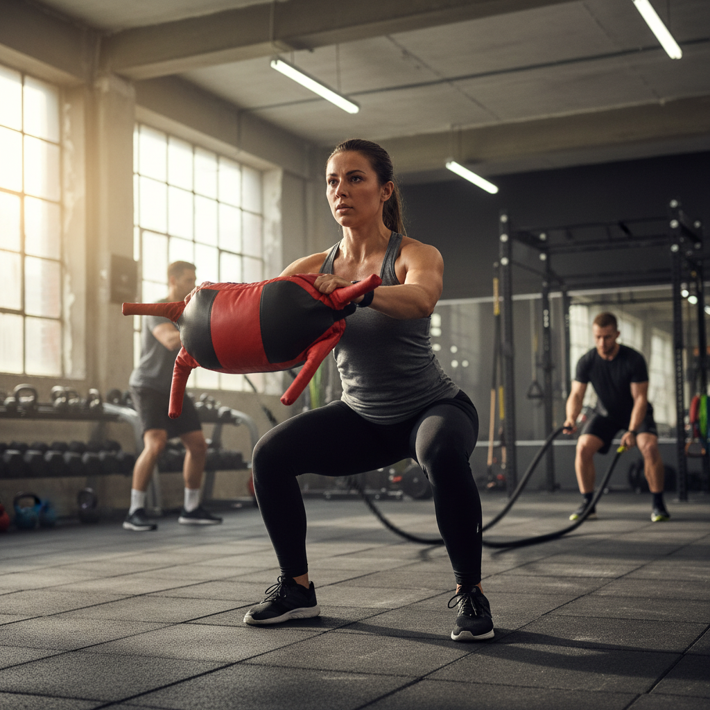 Premium Bulgarian Power Bags for Strength Training - Pre-Filled, Durable, Versatile for HIIT and Functional Workouts