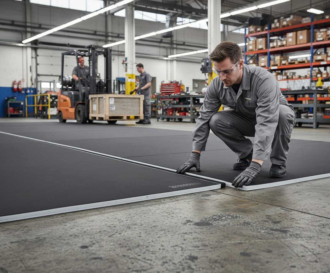 Premium 12m x 1.5m x 40mm Roll Out Mats with Velcro for MMA, BJJ, Karate, and More