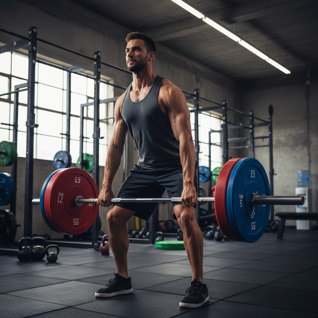 Premium Coloured Olympic Rubber Bumper Plates with IWF Colour Coding and Durable Construction for Heavy Lifting