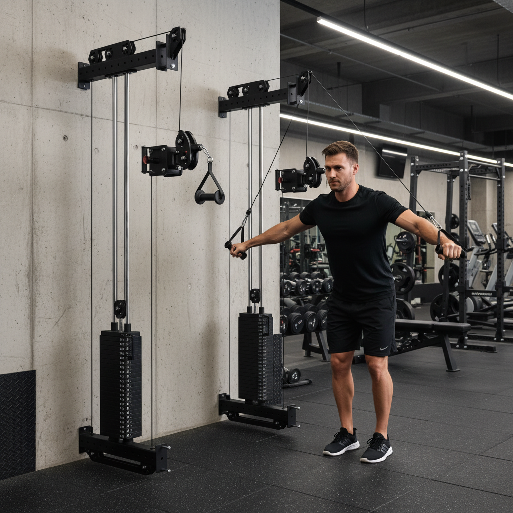 Premium Heavy Duty Twin Cable Stack Upgrade Package for 120kg Capacity Racks - High-Quality Professional Grade for Industrial and Commercial Applic...