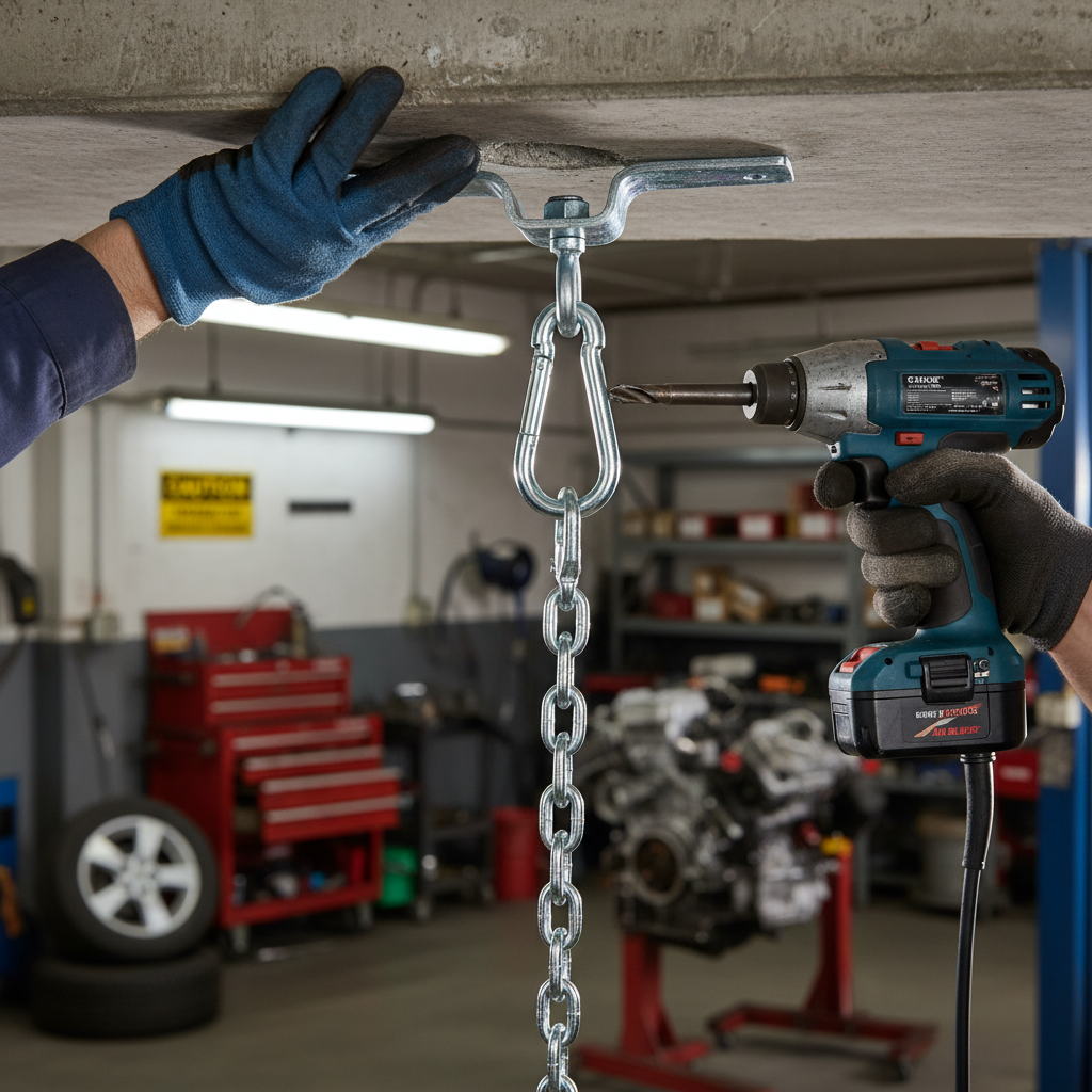 Heavy Duty Ceiling Hook with Swivel for Punch Bags - Durable and Stress-Reducing Design