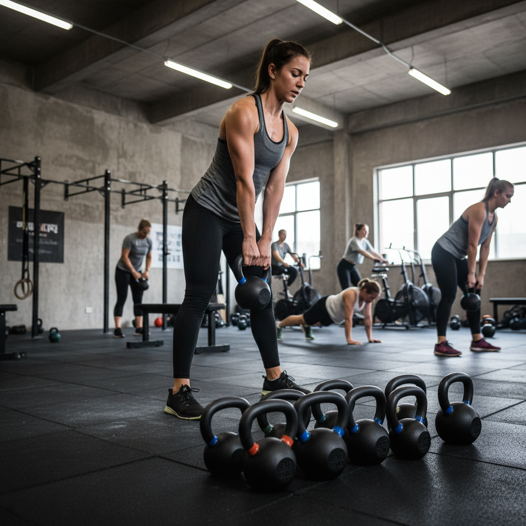 Premium Cast Iron Kettlebell Set for Home and Gym - Durable, Balanced, and Versatile Training Equipment