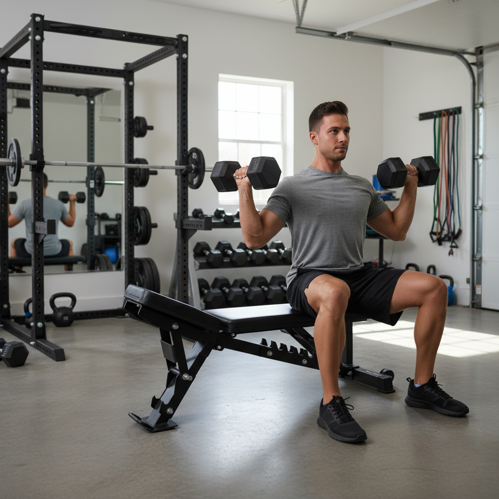 Premium Heavy Duty Adjustable Weight Bench with Multiple Angles and High Load Capacity for Home Gym