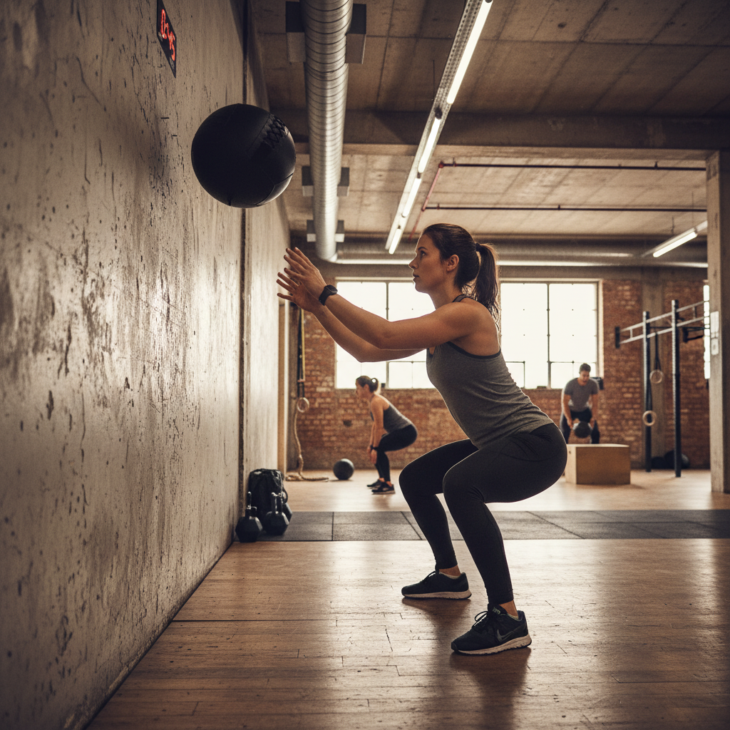 Professional Heavy Duty Medicine Balls - Durable Vinyl, Double-Stitched, Moisture Resistant, Ideal for Power and Endurance Training