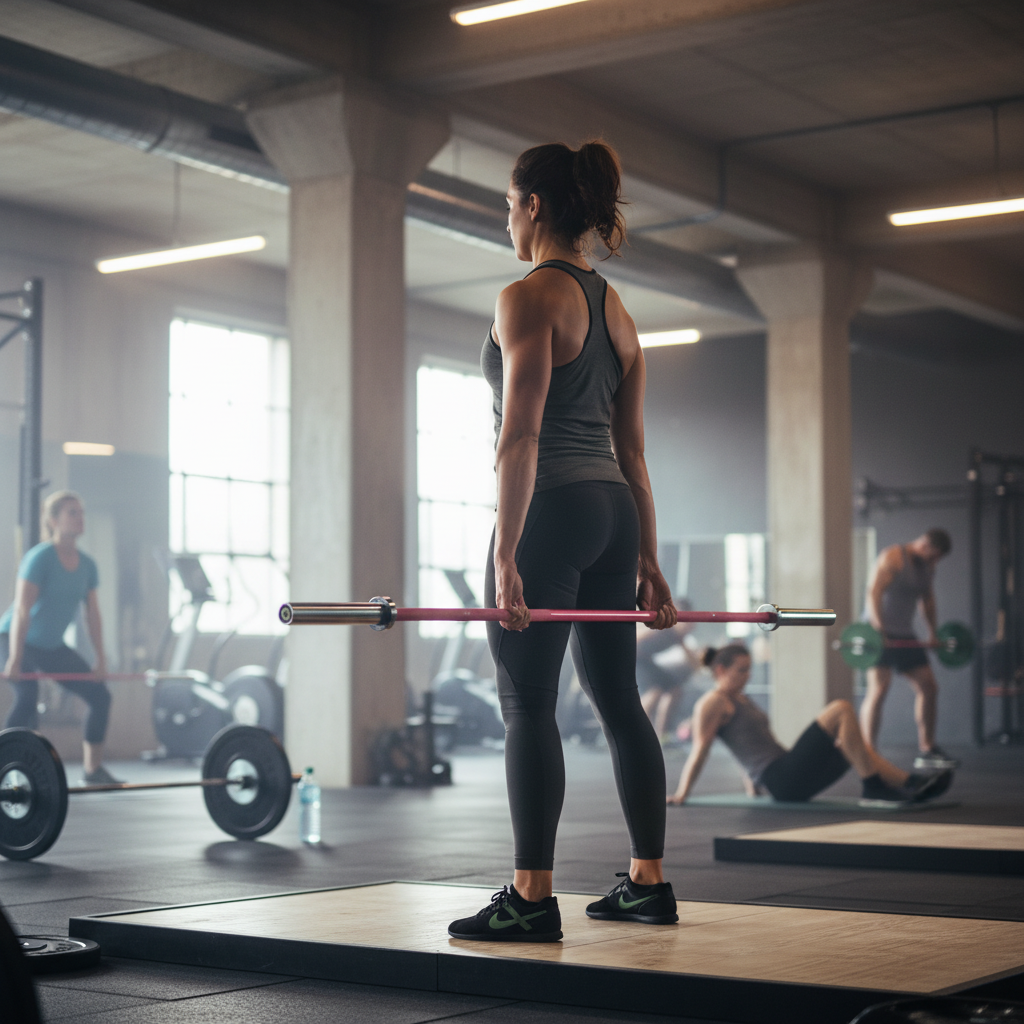 Premium 7.5 kg Aluminum Technique Barbell 6-Foot with Copper Bushings for Olympic Movements and Junior Training