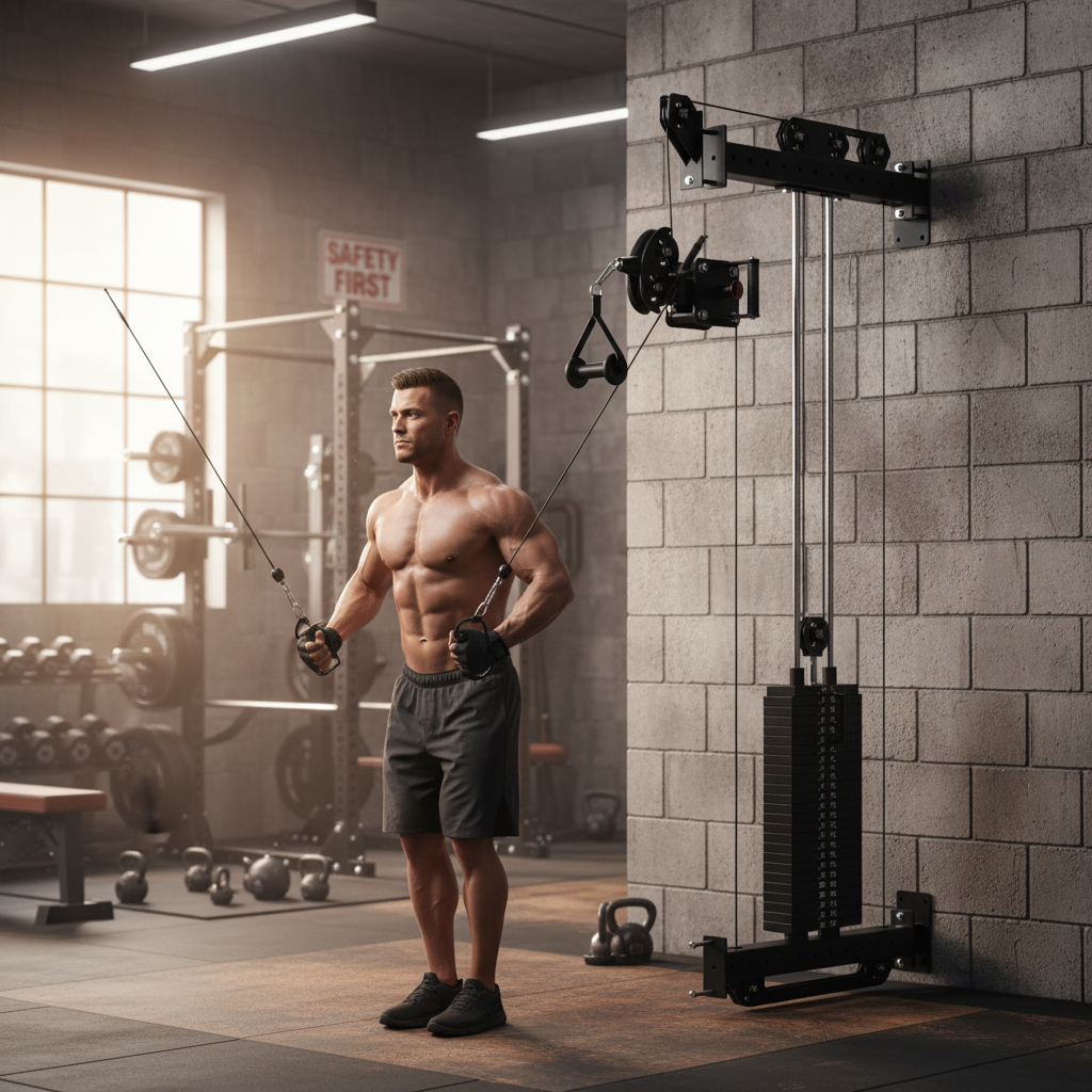 Premium Twin Cable Stack Upgrade for Garage Rack - Supports 120kg Load Capacity - High-Quality Professional Grade for Industrial and Commercial App...