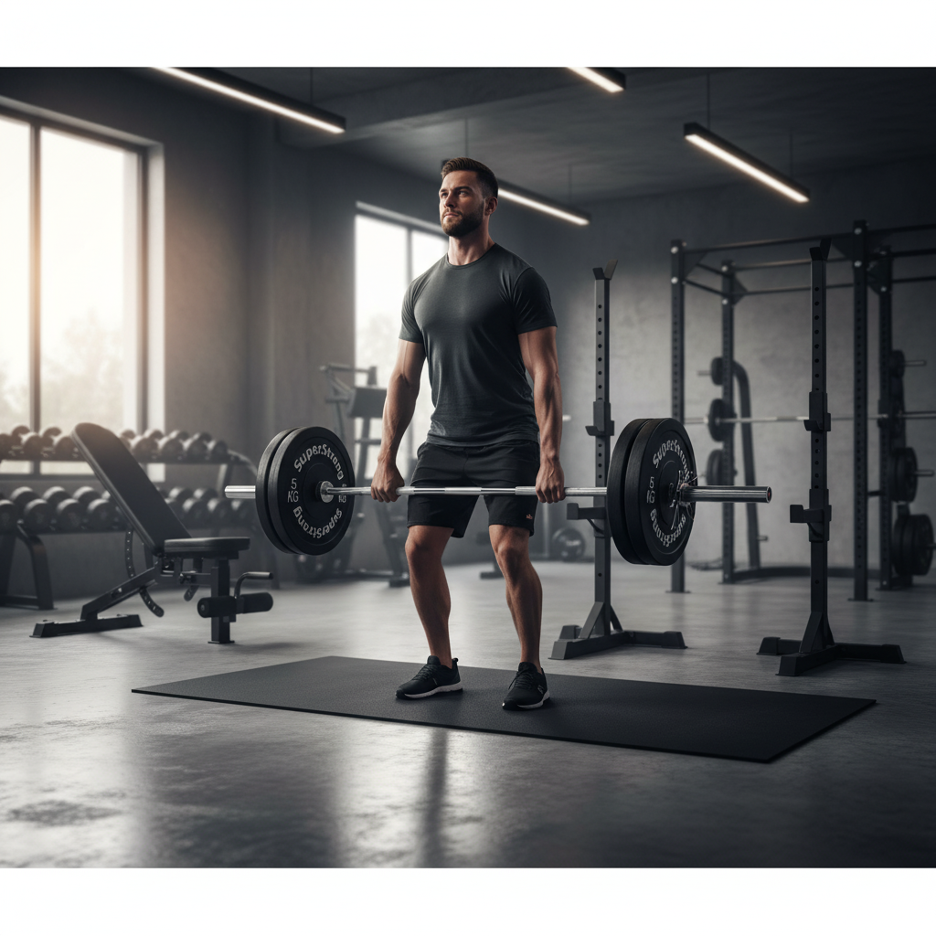 Premium 60kg Bumper Plate Set with Olympic Barbell - Heavy Duty Rubber Design for Olympic Lifting and CrossFit Training