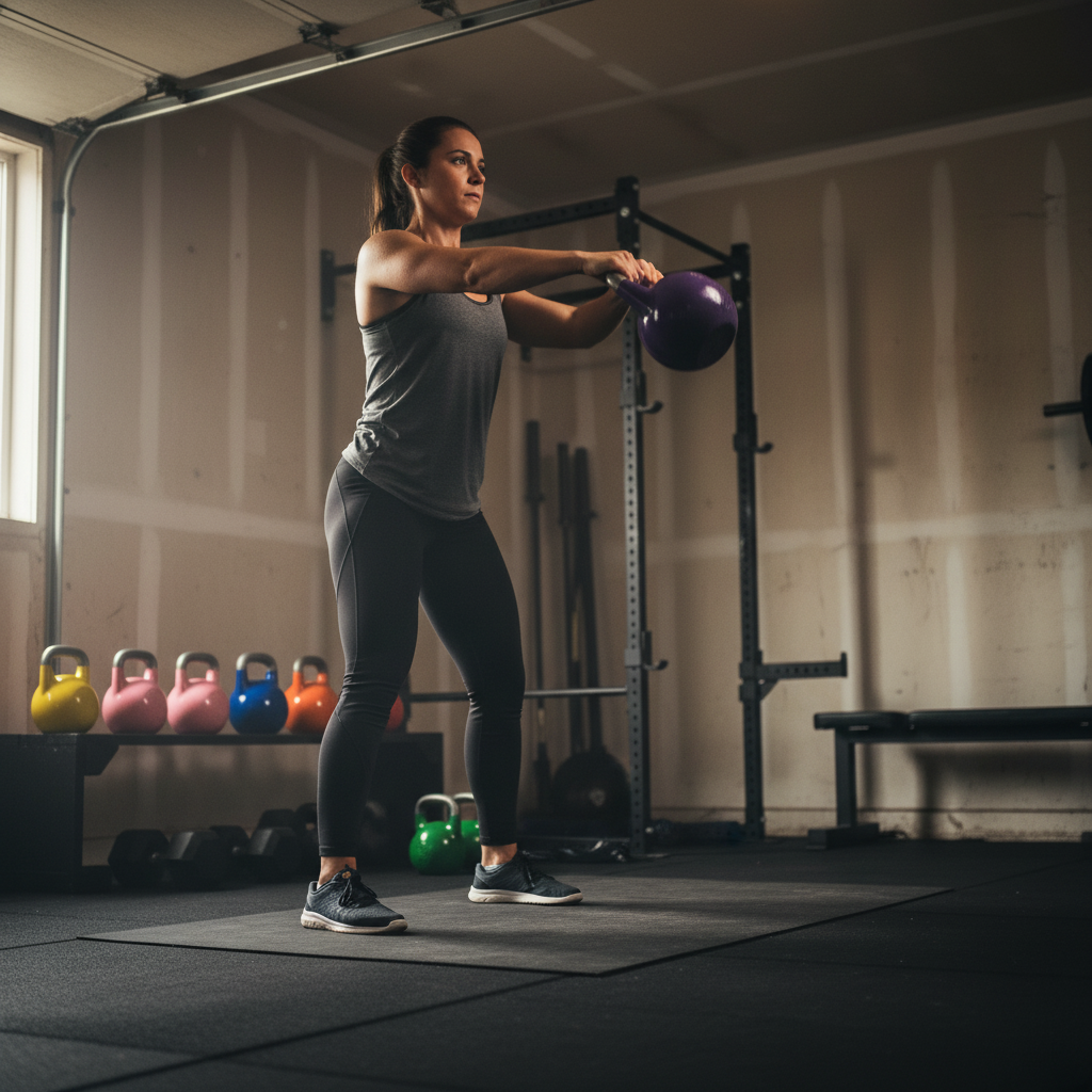 Premium Competition Kettlebell Set with 8 Weights from 4kg to 32kg for High-Performance Training