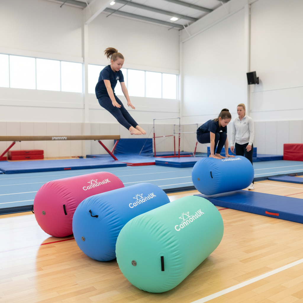 Professional Air Track Pro Air Rolls for Gymnastics Training – High-Quality, Versatile, and Available in Multiple Sizes and Colors