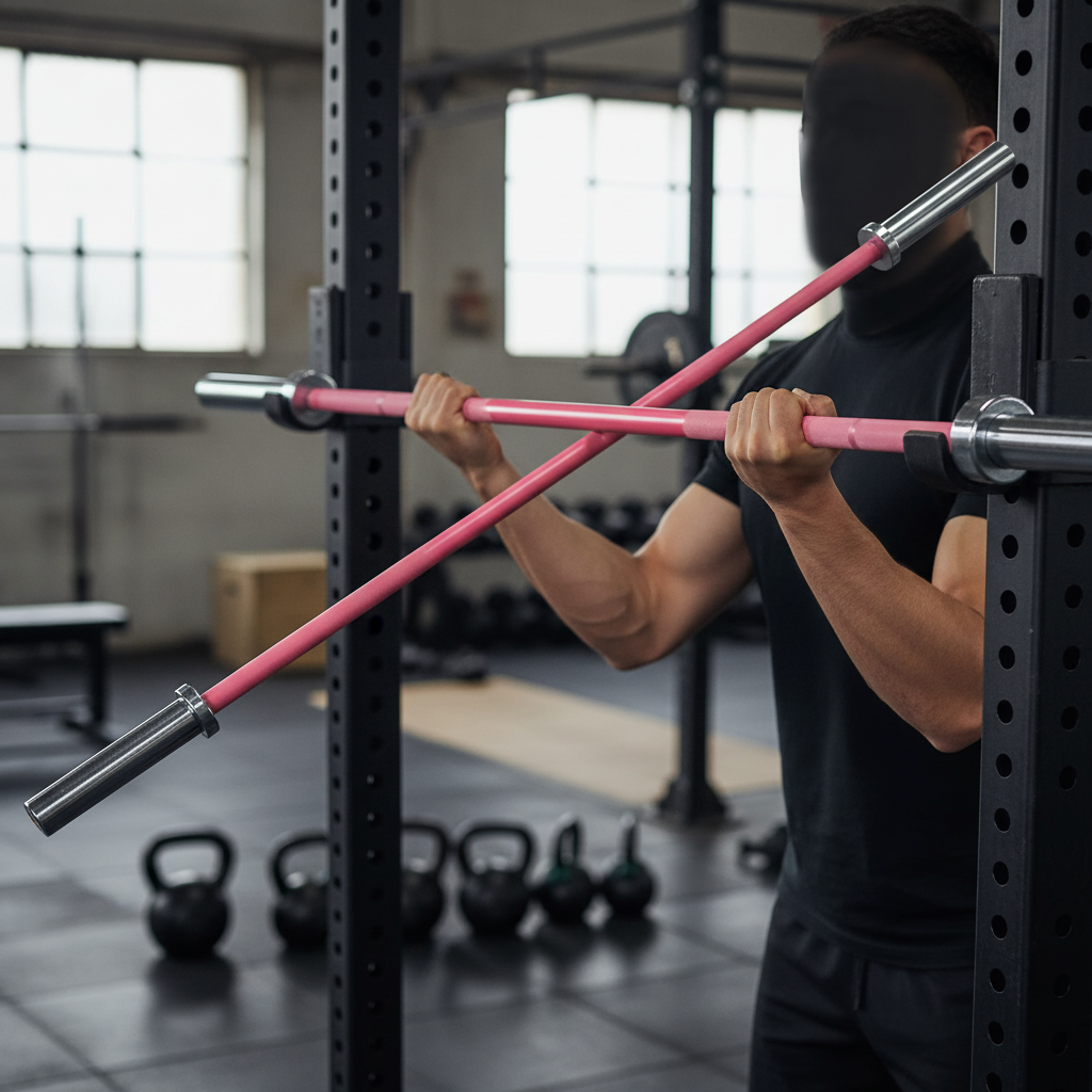 Premium 7.5 kg Aluminum Technique Barbell 6-Foot with Copper Bushings for Olympic Movements and Junior Training