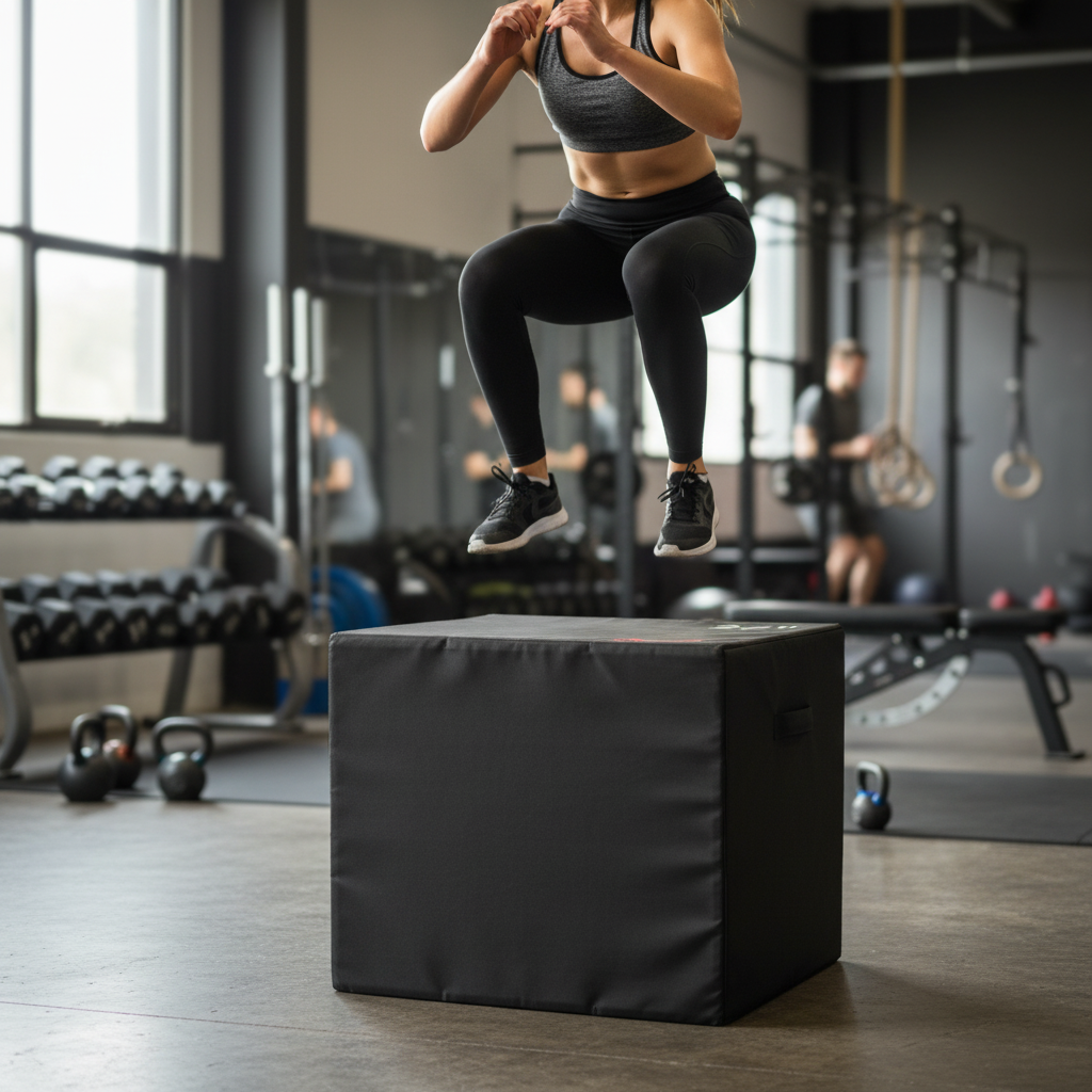 Premium 3-in-1 Padded Soft Plyo Boxes with Non-Slip Surface for Versatile Training and Agility Exercises